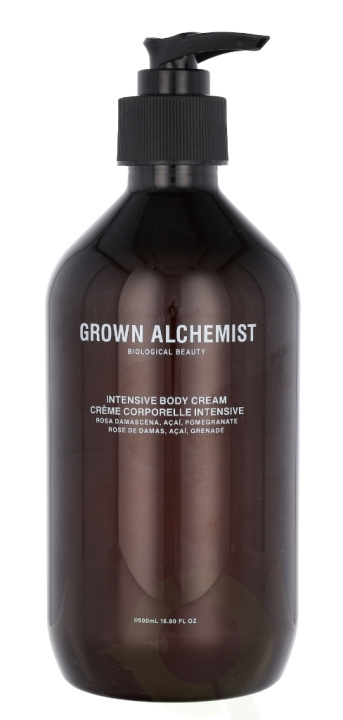 Grown Alchemist Intensive Body Cream 500 ml Rosa Damascena, Acai & Pomegranate i gruppen HELSE OG SKJØNNHET / Hudpleie / Kroppspleie / Body lotion hos TP E-commerce Nordic AB (C75064)