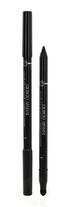 Armani Waterproof Smooth Silk Eye Pencil 1 stk #01 Black i gruppen HELSE OG SKJØNNHET / Makeup / Øyne og øyebryn / Eyeliner/Kajal hos TP E-commerce Nordic AB (C75068)