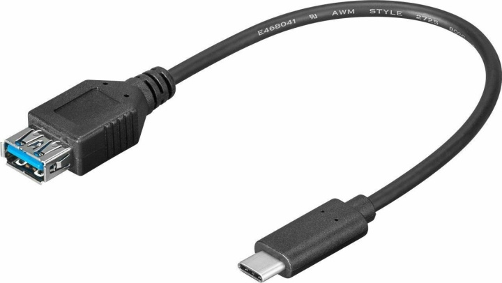 Goobay USB-C til USB-A 3.0-adapter i gruppen Datautstyr / Kabler og adaptere / USB / USB-C hos TP E-commerce Nordic AB (C75116)