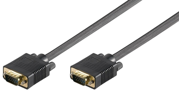 Goobay SVGA-kabel, 0,8 m i gruppen Datautstyr / Kabler og adaptere / VGA / Kabler hos TP E-commerce Nordic AB (C75133)