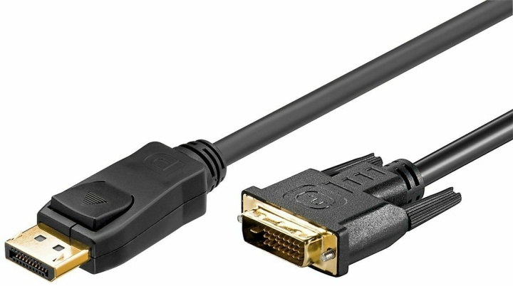 Goobay DisplayPort - DVI-D Dual Link-kabel, 2 m i gruppen Datautstyr / Kabler og adaptere / DisplayPort / Kabler hos TP E-commerce Nordic AB (C75135)