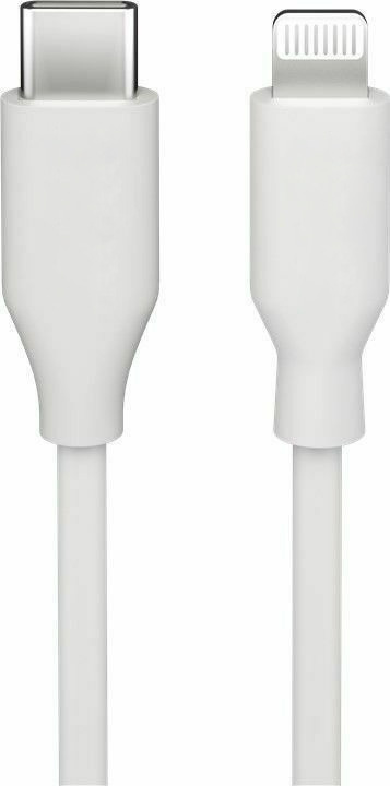 Goobay Lightning til USB-C-kabel, 1 m, hvit i gruppen SMARTTELEFON & NETTBRETT / Ladere og Kabler / Kabler / Kabler Lightning hos TP E-commerce Nordic AB (C75139)