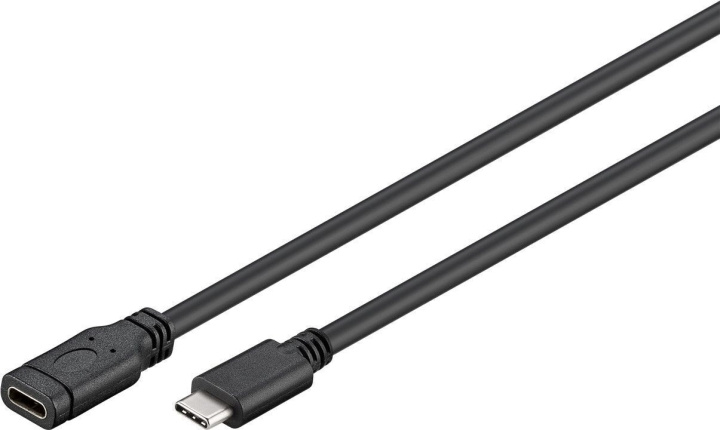 Goobay USB-C til USB-C 3.1 Gen 1-forlengelseskabel, 1 m i gruppen Datautstyr / Kabler og adaptere / USB / USB-C hos TP E-commerce Nordic AB (C75148)