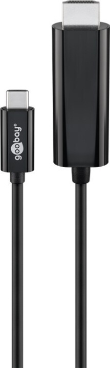 Goobay USB-C til HDMI-kabel, 1,8 m i gruppen Datautstyr / Kabler og adaptere / USB / USB-C hos TP E-commerce Nordic AB (C75150)