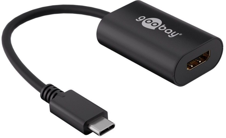 Goobay USB-C til HDMI-adapter i gruppen Datautstyr / Kabler og adaptere / USB / USB-C hos TP E-commerce Nordic AB (C75161)