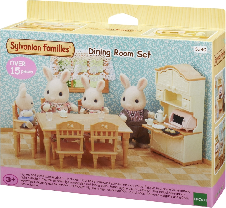 Sylvanian Families Spisestue i bondestil i gruppen LEKER, BARN OG BABY / Leker / Dukker & tilbehør hos TP E-commerce Nordic AB (C75212)