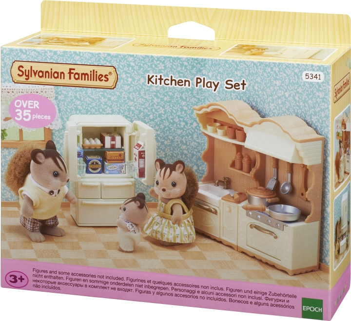 Sylvanian Families Bondegårdskjøkken med kjøleskap i gruppen LEKER, BARN OG BABY / Leker / Dukker & tilbehør hos TP E-commerce Nordic AB (C75217)