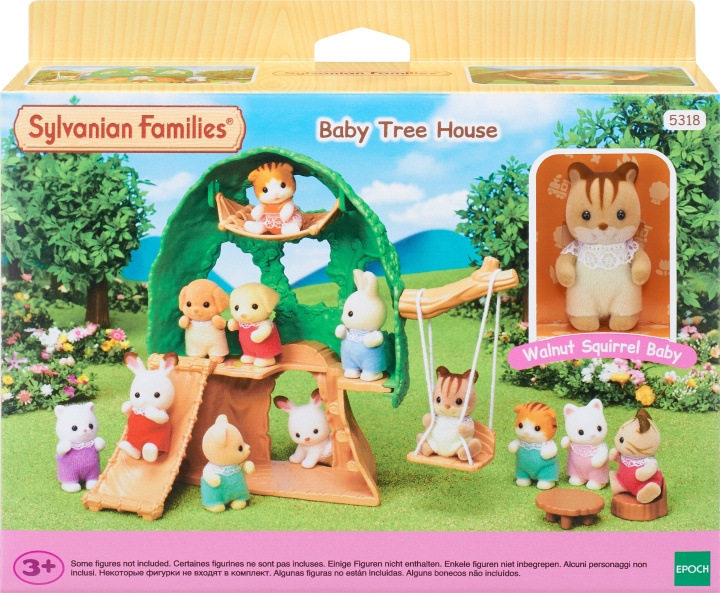 Sylvanian Families Eventyrlig trehytte for babyer i gruppen LEKER, BARN OG BABY / Leker / Dukker & tilbehør hos TP E-commerce Nordic AB (C75221)