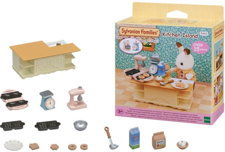 Sylvanian Families Kjøkkenøy i gruppen LEKER, BARN OG BABY / Leker / Dukker & tilbehør hos TP E-commerce Nordic AB (C75226)