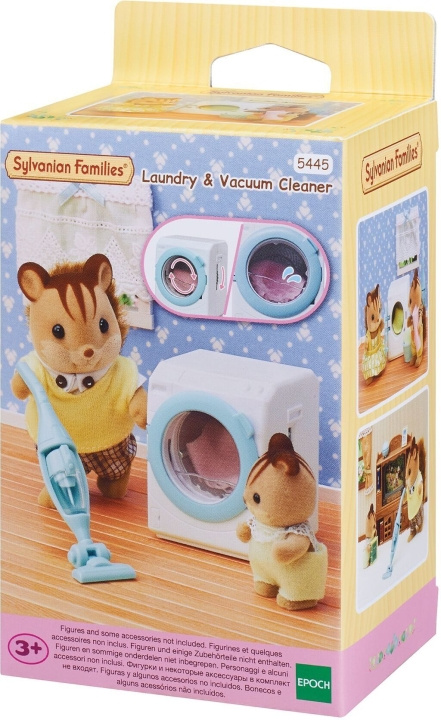 Sylvanian Families Vaskemaskin og støvsuger i gruppen LEKER, BARN OG BABY / Leker / Dukker & tilbehør hos TP E-commerce Nordic AB (C75227)