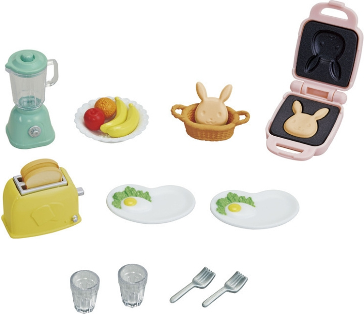 Sylvanian Families Frokostsett med brødrister i gruppen LEKER, BARN OG BABY / Leker / Dukker & tilbehør hos TP E-commerce Nordic AB (C75229)