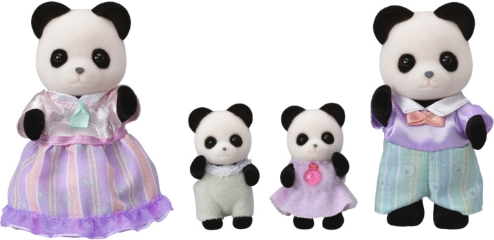 Sylvanian Families Panda-familien i gruppen LEKER, BARN OG BABY / Leker / Dukker & tilbehør hos TP E-commerce Nordic AB (C75236)