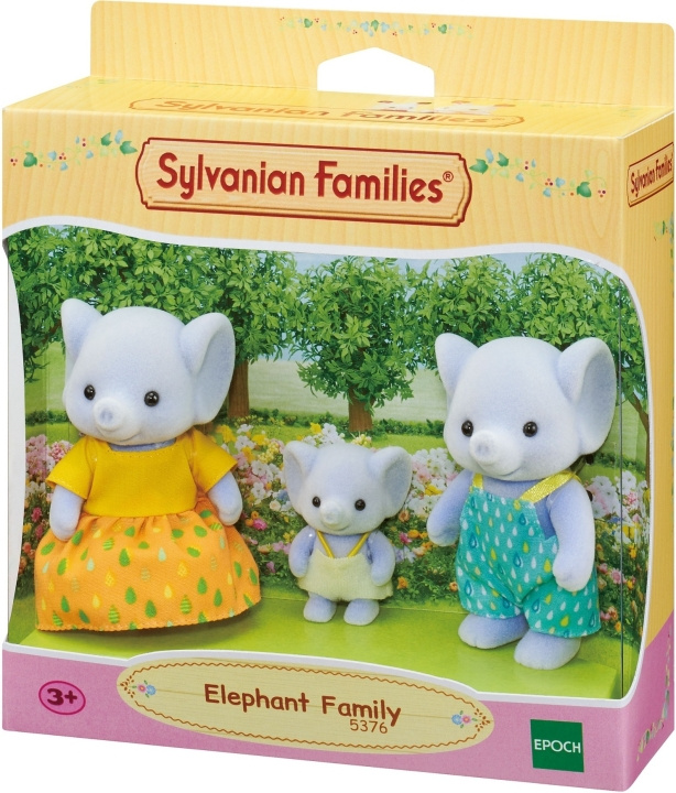 Sylvanian Families Familie av elefanter i gruppen LEKER, BARN OG BABY / Leker / Dukker & tilbehør hos TP E-commerce Nordic AB (C75242)