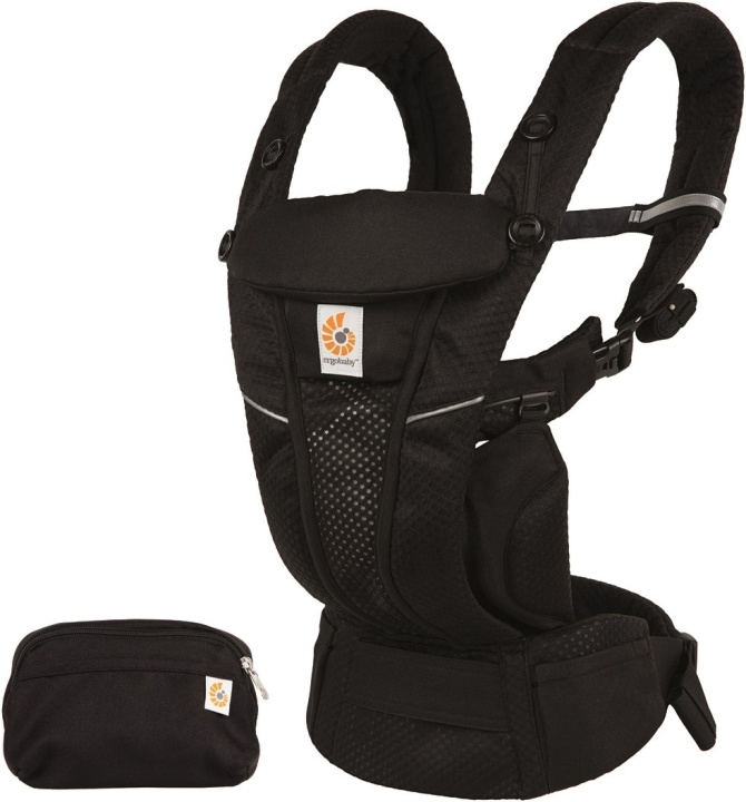 Ergobaby Omni Breeze-ryggsekk, Onyx Black i gruppen LEKER, BARN OG BABY / Barnetekstiler / Bæresele og bæresjal hos TP E-commerce Nordic AB (C75247)