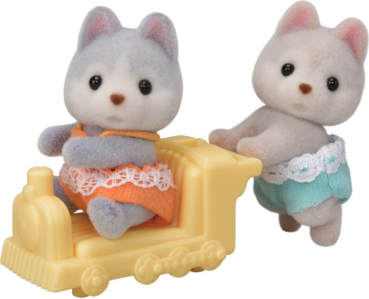 Sylvanian Families Husky tvillinger i gruppen LEKER, BARN OG BABY / Leker / Dukker & tilbehør hos TP E-commerce Nordic AB (C75250)