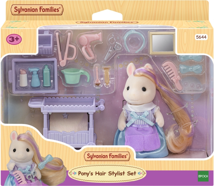 Sylvanian Families Pony\'s Hairdresser-lekesett i gruppen LEKER, BARN OG BABY / Leker / Dukker & tilbehør hos TP E-commerce Nordic AB (C75257)