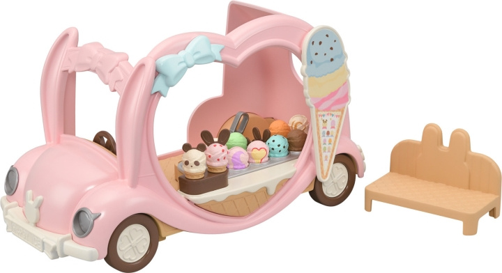 Sylvanian Families Iskrembil i gruppen LEKER, BARN OG BABY / Leker / Dukker & tilbehør hos TP E-commerce Nordic AB (C75262)