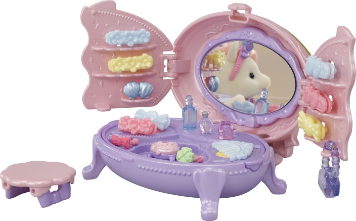 Sylvanian Families Lekesett med sminkebord til ponnien i gruppen LEKER, BARN OG BABY / Leker / Dukker & tilbehør hos TP E-commerce Nordic AB (C75275)