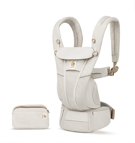 Ergobaby Omni Breeze-ryggsekk, Natural Beige i gruppen LEKER, BARN OG BABY / Barnetekstiler / Bæresele og bæresjal hos TP E-commerce Nordic AB (C75278)