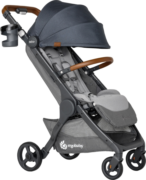 Ergobaby Metro+ Deluxe reisehjul, London Grey i gruppen LEKER, BARN OG BABY / Barnevogner og tilbehør hos TP E-commerce Nordic AB (C75279)