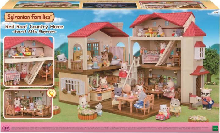 Sylvanian Families 5708 - Rekkehus i åssiden i gruppen LEKER, BARN OG BABY / Leker / Dukker & tilbehør hos TP E-commerce Nordic AB (C75280)