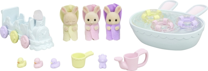 Sylvanian Families Badetoalett til trillingene i gruppen LEKER, BARN OG BABY / Leker / Dukker & tilbehør hos TP E-commerce Nordic AB (C75282)