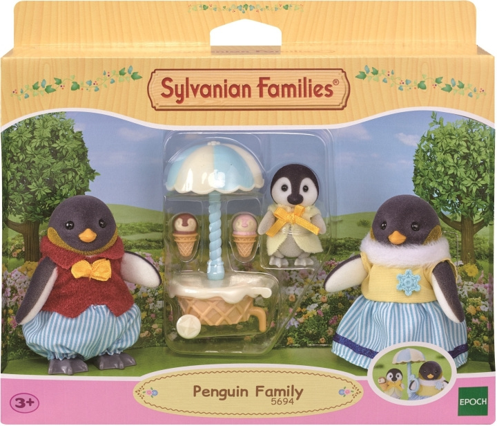 Sylvanian Families Pingvinfamilien i gruppen LEKER, BARN OG BABY / Leker / Dukker & tilbehør hos TP E-commerce Nordic AB (C75283)