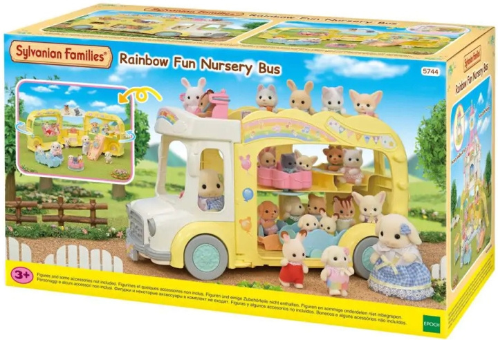 Sylvanian Families buss med tre køyer på lekeplassen i gruppen LEKER, BARN OG BABY / Leker / Dukker & tilbehør hos TP E-commerce Nordic AB (C75304)