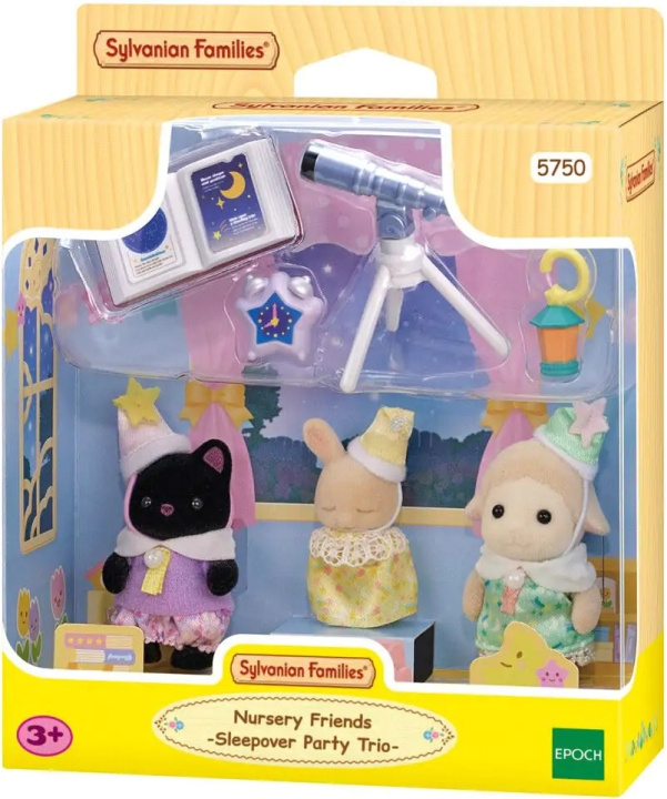 Sylvanian Families De tre på overnatting i gruppen LEKER, BARN OG BABY / Leker / Dukker & tilbehør hos TP E-commerce Nordic AB (C75308)