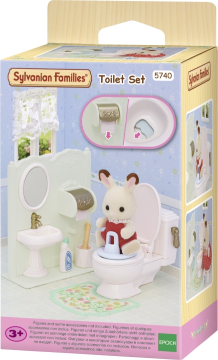 Sylvanian Families Toalettsett i gruppen LEKER, BARN OG BABY / Leker / Dukker & tilbehør hos TP E-commerce Nordic AB (C75312)