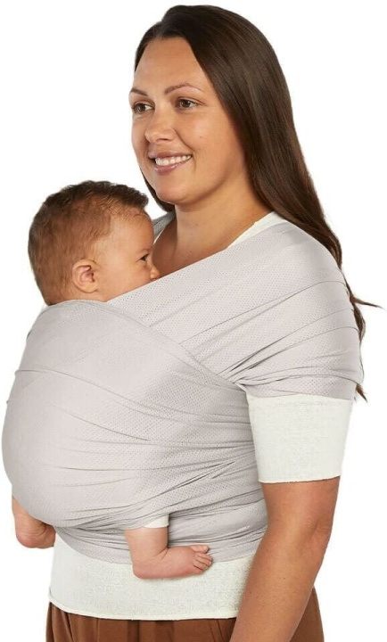 Ergobaby Aura Mesh cantolina, soft grey i gruppen LEKER, BARN OG BABY / Barnetekstiler / Bæresele og bæresjal hos TP E-commerce Nordic AB (C75321)