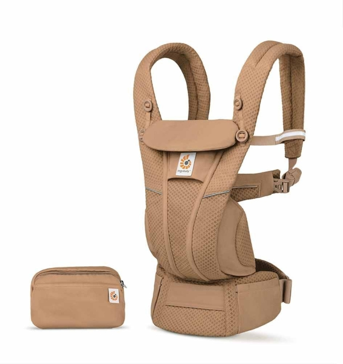 Ergobaby Omni Breeze-ryggsekk, Camel Brown i gruppen LEKER, BARN OG BABY / Barnetekstiler / Bæresele og bæresjal hos TP E-commerce Nordic AB (C75338)