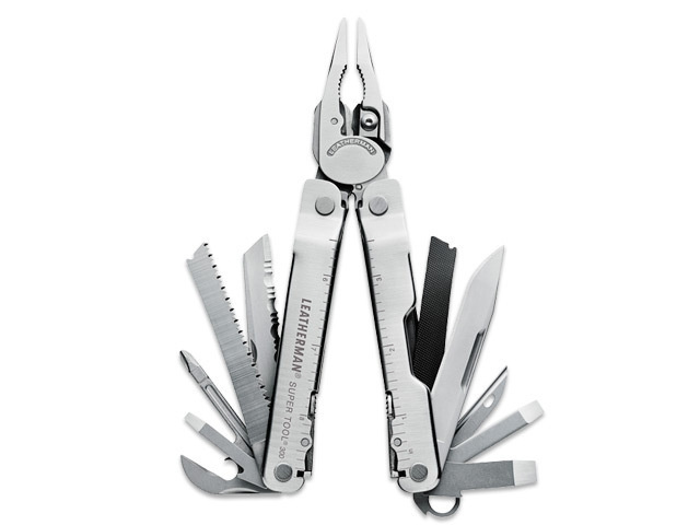 Leatherman SUPER TOOL 300 multiverktøy, nylonveske i gruppen SPORT, FRITID & HOBBY / Friluftsliv / Multiverktøy og kniver hos TP E-commerce Nordic AB (C75345)