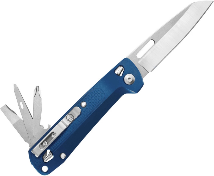 Leatherman Free K2 multifunksjonsverktøy, Navy i gruppen SPORT, FRITID & HOBBY / Friluftsliv / Multiverktøy og kniver hos TP E-commerce Nordic AB (C75370)