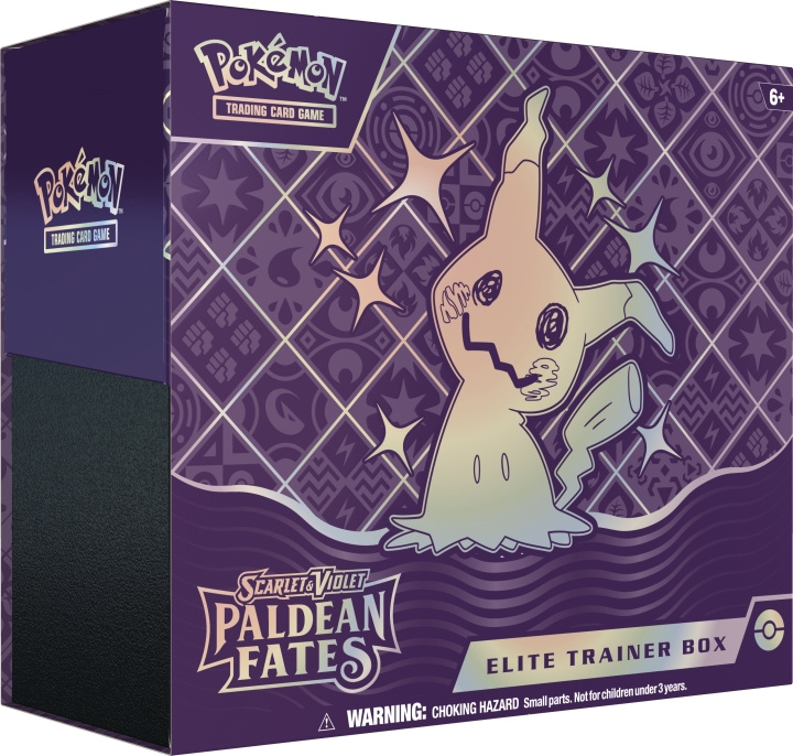 POKEMON Scarlet & Violet 4.5: Paldea Fates Elite Trainer Box samlekortsett i gruppen LEKER, BARN OG BABY / Leker / Leksaker hos TP E-commerce Nordic AB (C75402)