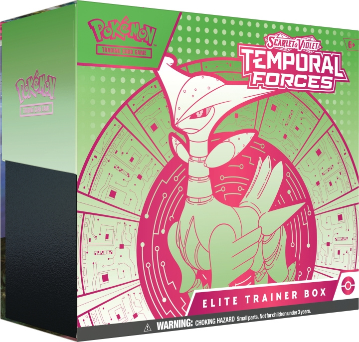 POKEMON Scarlet & Violet 5: Temporal Forces Elite Trainer Box samlekortsett, Iron Thorns i gruppen LEKER, BARN OG BABY / Leker / Leksaker hos TP E-commerce Nordic AB (C75416)