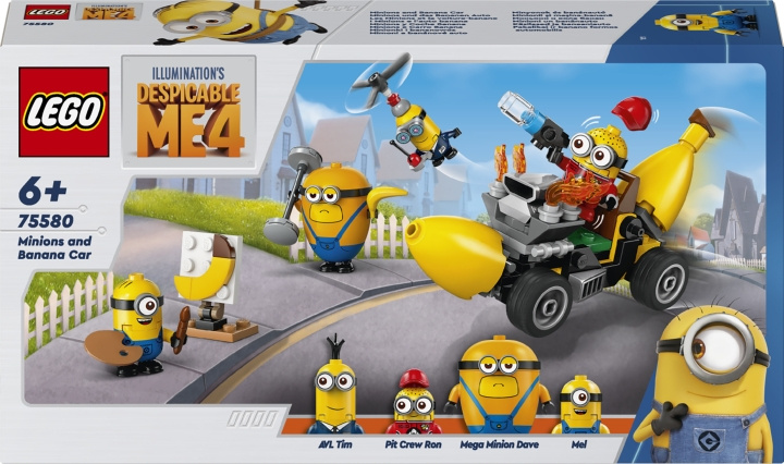 LEGO Minions 75580 - Minions og bananbil i gruppen LEKER, BARN OG BABY / Leker / Byggeleker / Lego hos TP E-commerce Nordic AB (C75429)