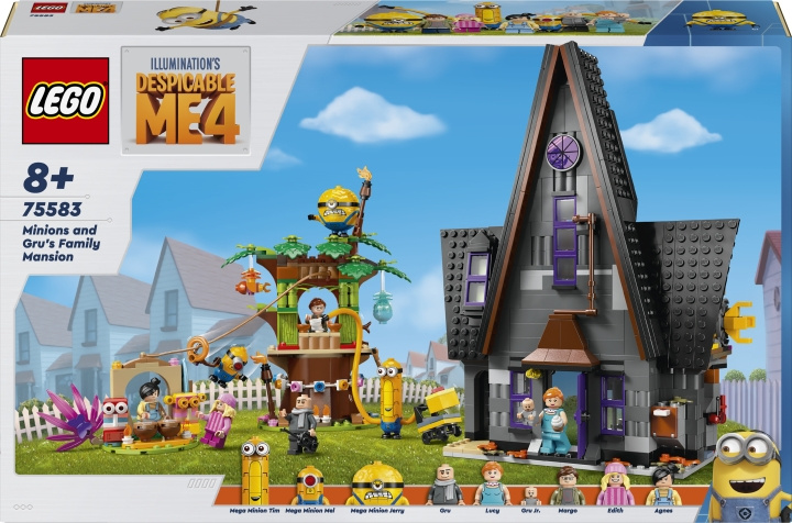 LEGO Minions 75583 - Tante og Grus hus i gruppen LEKER, BARN OG BABY / Leker / Byggeleker / Lego hos TP E-commerce Nordic AB (C75432)