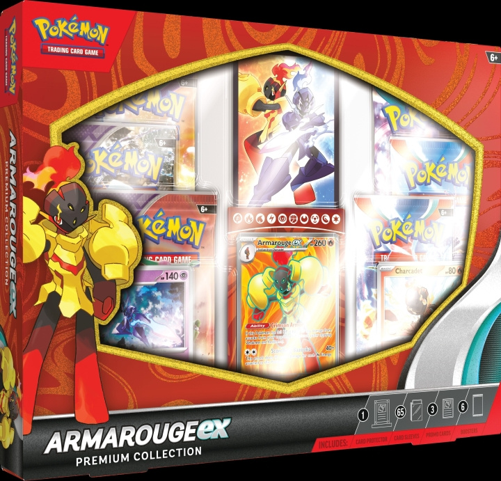 POKEMON Armarouge ex Premium Collection-samlersett i gruppen LEKER, BARN OG BABY / Leker / Leksaker hos TP E-commerce Nordic AB (C75436)