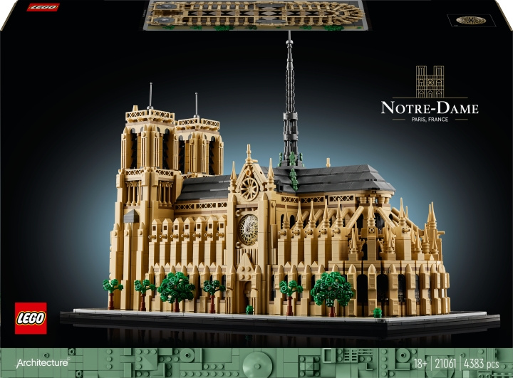 LEGO Arkitektur 21061 - Notre-Dame i Paris i gruppen LEKER, BARN OG BABY / Leker / Byggeleker / Lego hos TP E-commerce Nordic AB (C75441)