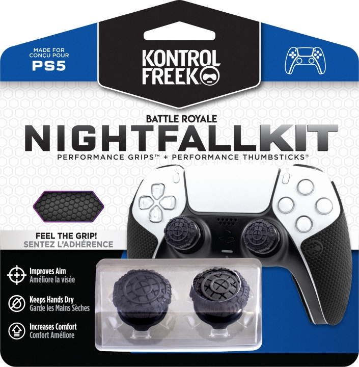 KontrolFreek Nightfall Kit Performance (PS5) i gruppen Elektronikk / TV-spill & tilbehør / Sony PlayStation 5 hos TP E-commerce Nordic AB (C75450)