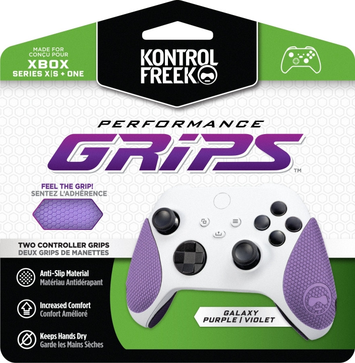 KontrolFreek Performance Grips, lilla (Xbox) i gruppen Elektronikk / TV-spill & tilbehør / Xbox Series X hos TP E-commerce Nordic AB (C75459)