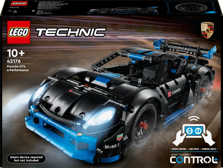 LEGO Technic 42176 - Porsche GT4 e-Performance racerbil i gruppen LEKER, BARN OG BABY / Leker / Byggeleker / Lego hos TP E-commerce Nordic AB (C75465)