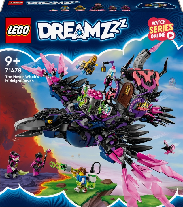 LEGO DREAMZzz 71478 - Mesterverk Midnattsravn i gruppen LEKER, BARN OG BABY / Leker / Byggeleker / Lego hos TP E-commerce Nordic AB (C75466)