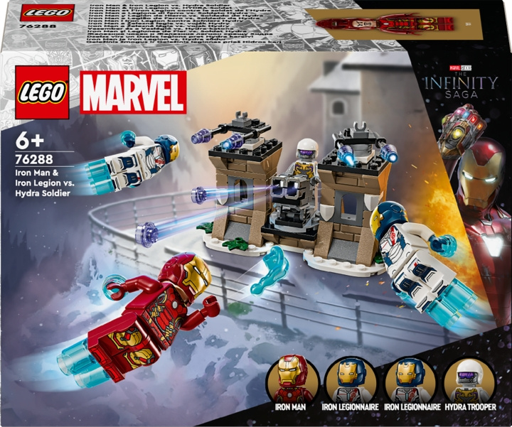 LEGO Super Heroes Marvel 76288 - Iron Man og Iron Legion vs i gruppen LEKER, BARN OG BABY / Leker / Byggeleker / Lego hos TP E-commerce Nordic AB (C75468)