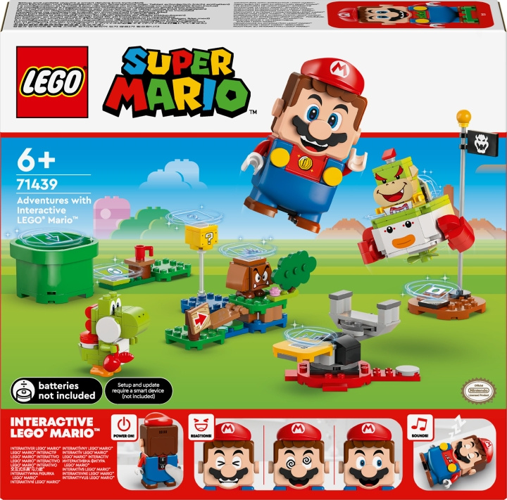 LEGO Super Mario 71439 - Eventyr av den interaktive ® Mario™-figuren i gruppen LEKER, BARN OG BABY / Leker / Byggeleker / Lego hos TP E-commerce Nordic AB (C75477)