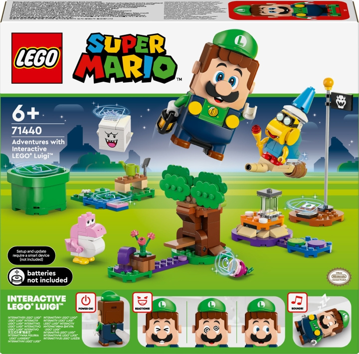 LEGO Super Mario 71440 - Eventyrene til den interaktive ® Luigi™-figuren i gruppen LEKER, BARN OG BABY / Leker / Byggeleker / Lego hos TP E-commerce Nordic AB (C75478)