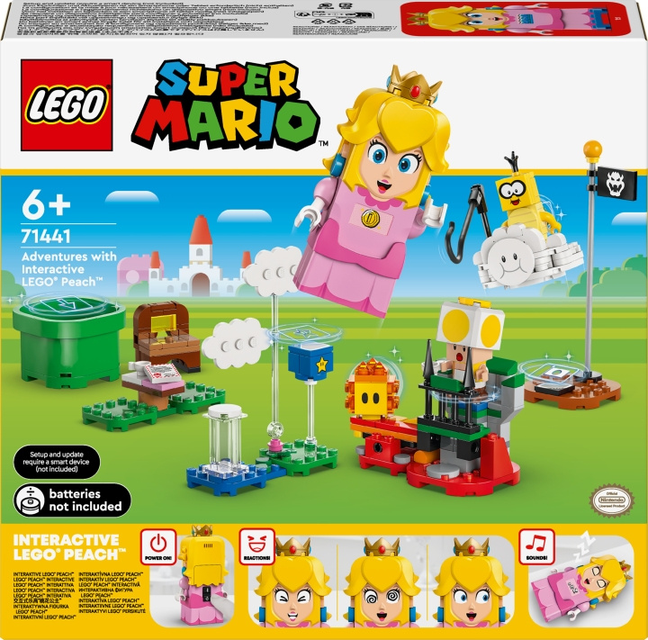 LEGO LEGOSuper Mario 71441 - Eventyr med den interaktive ® Peach™-figuren i gruppen LEKER, BARN OG BABY / Leker / Byggeleker / Lego hos TP E-commerce Nordic AB (C75479)