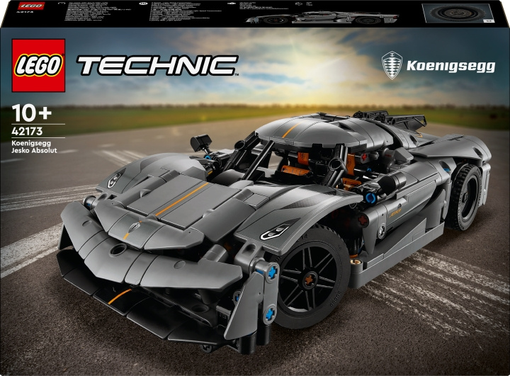 LEGO Technic 42173 - Grå hyperbil Koenigsegg Jesko Absolut i gruppen LEKER, BARN OG BABY / Leker / Byggeleker / Lego hos TP E-commerce Nordic AB (C75480)