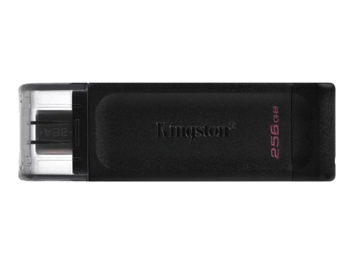 Kingston 256GB USB-C 3.2 Gen 1 DataTraveler 70 i gruppen Elektronikk / Lagringsmedia / USB-Pinner / USB 3.0 hos TP E-commerce Nordic AB (C75492)